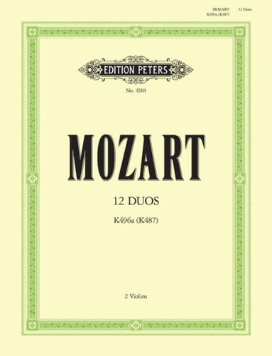 Duos for horns k487 496a - 2,