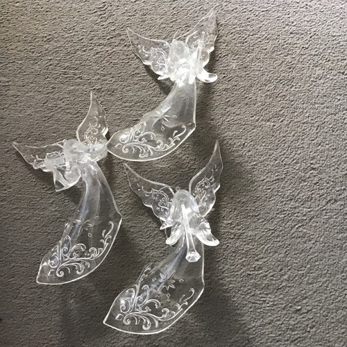 Clear plastic christmas - clear,