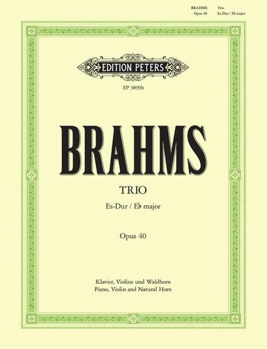 Trio e flat op 40 - flat, op.40