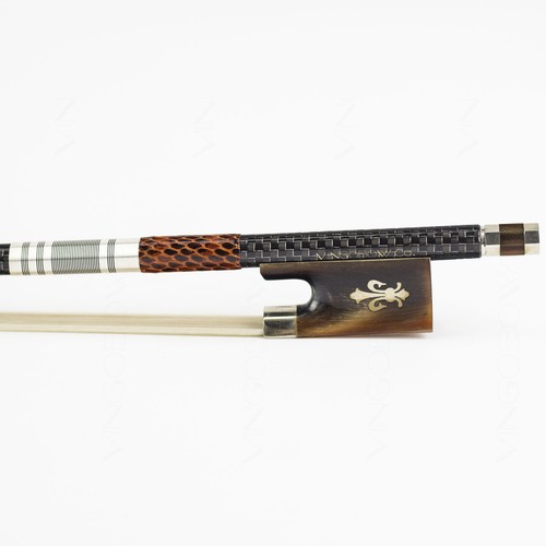 Silver braided carbon - silver, fiber
