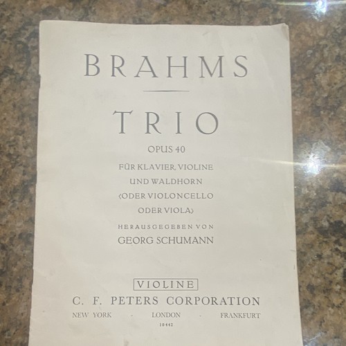 Peters brahms trio op - peters,