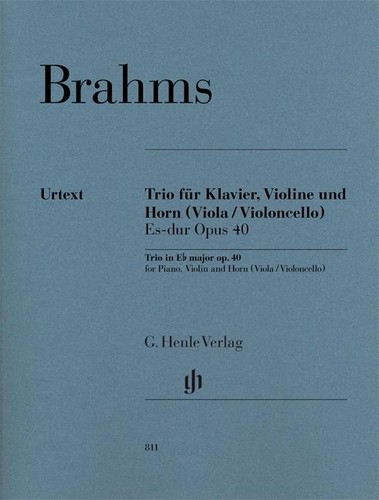 Horn trio flat major 40 - trio,