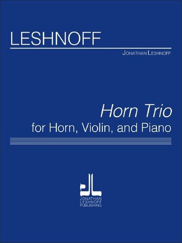 Horn trio score and - horn,