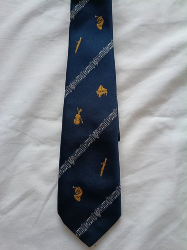 Vintage music themed tie - vintage,
