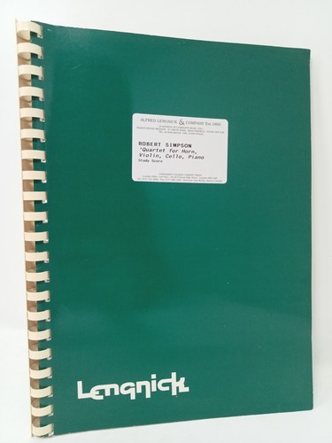 Robert simpson quartet - robert, simpson,