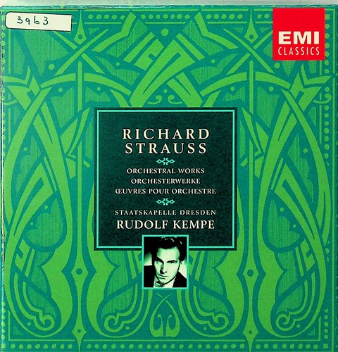 Strauss orchestral works kempe - strauss,